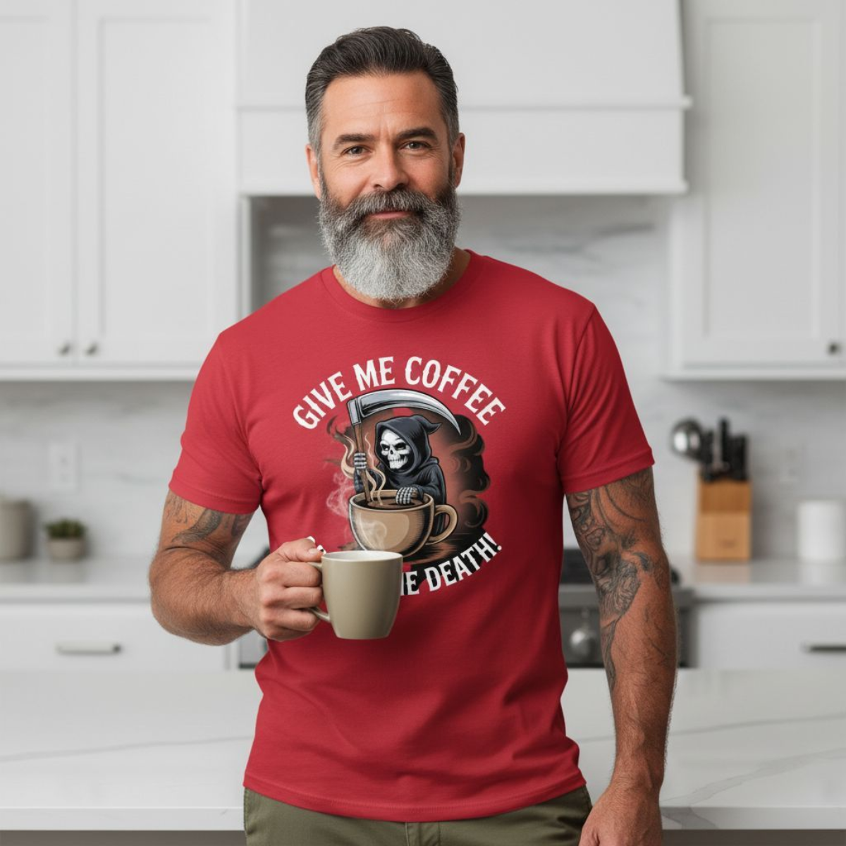 Coffee or Death T-shirt