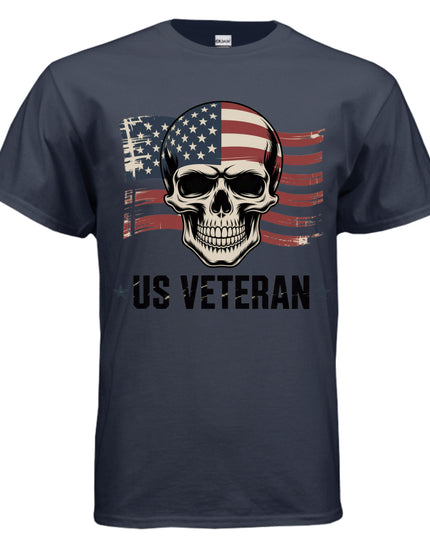 Skull Veteran Stressed T-shirt