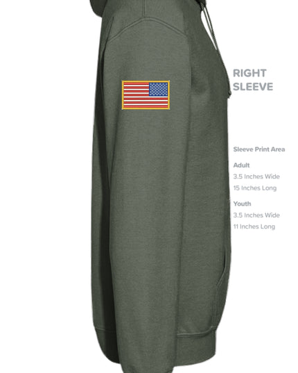 MILITARY GREEN - SLEEVE_RIGHT