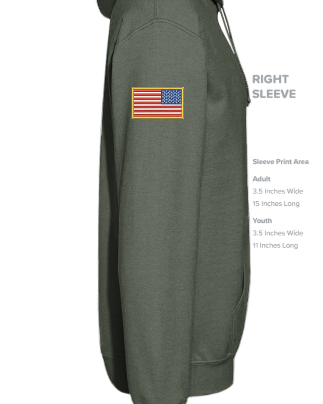 MILITARY GREEN - SLEEVE_RIGHT